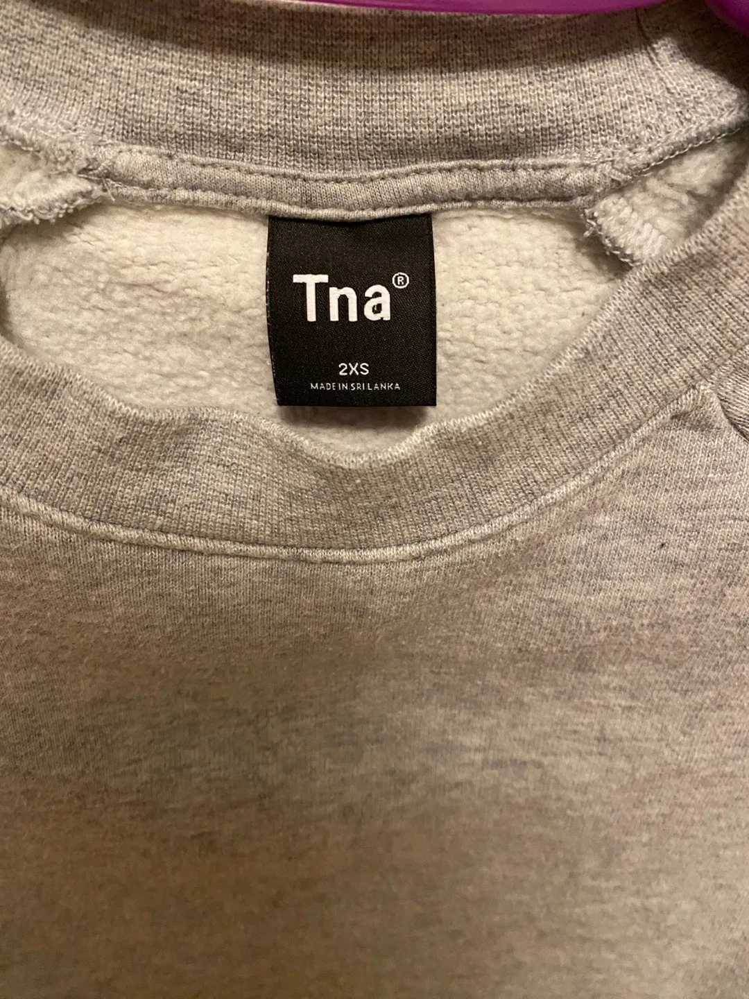 Tna Grey Sweatshirt - Size 2XS image indicator(2)