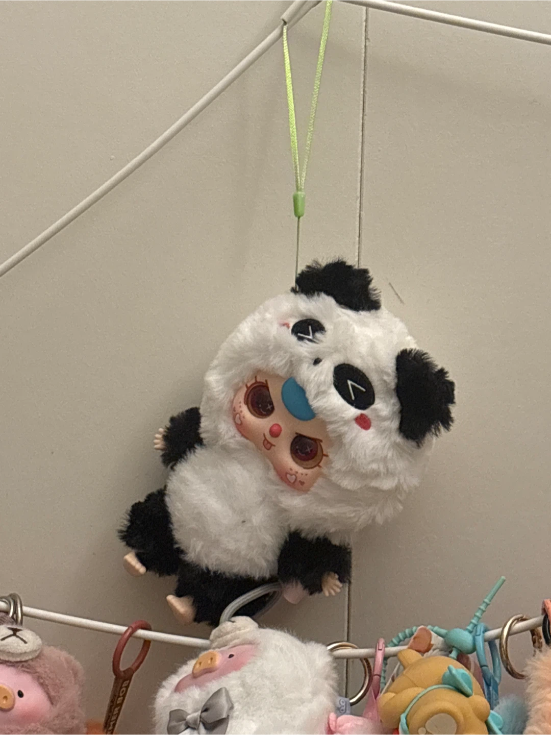 Molly Panda Plush Keychain