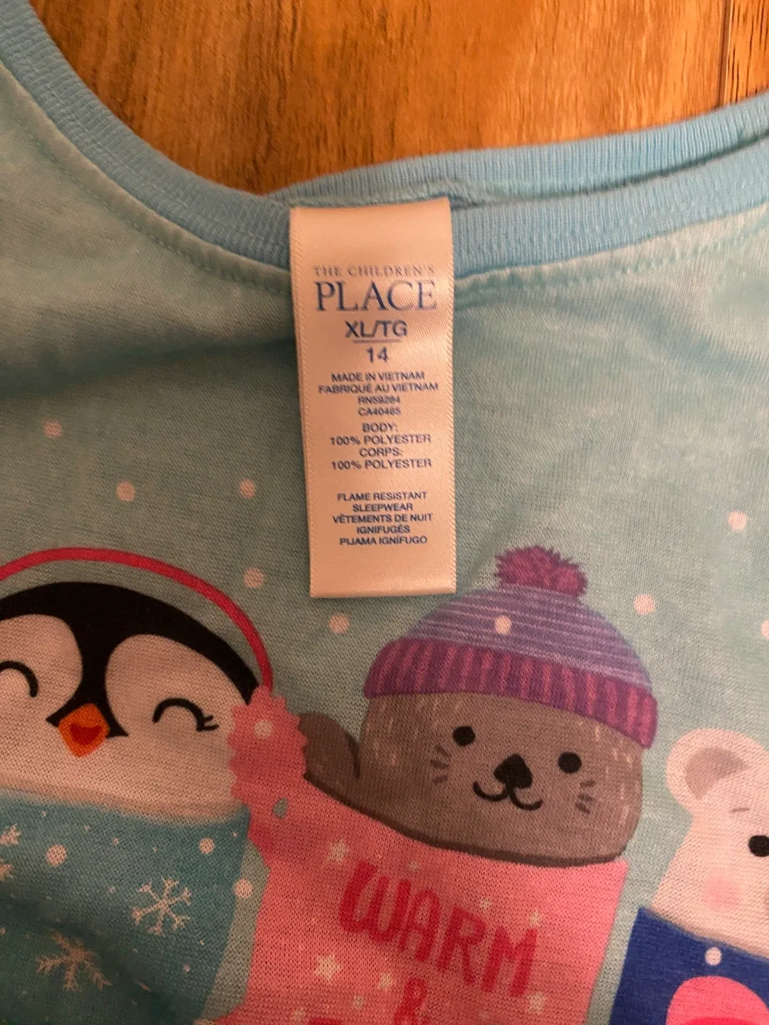 The Children's Place Pajama Set - Size XL (14) image indicator(4)