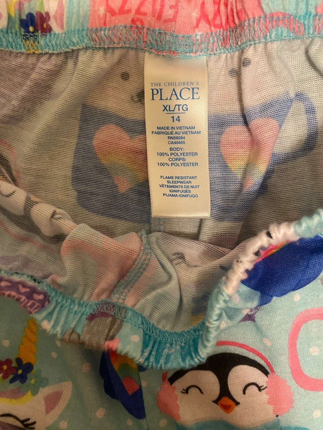 The Children's Place Pajama Set - Size XL (14) image indicator(5)