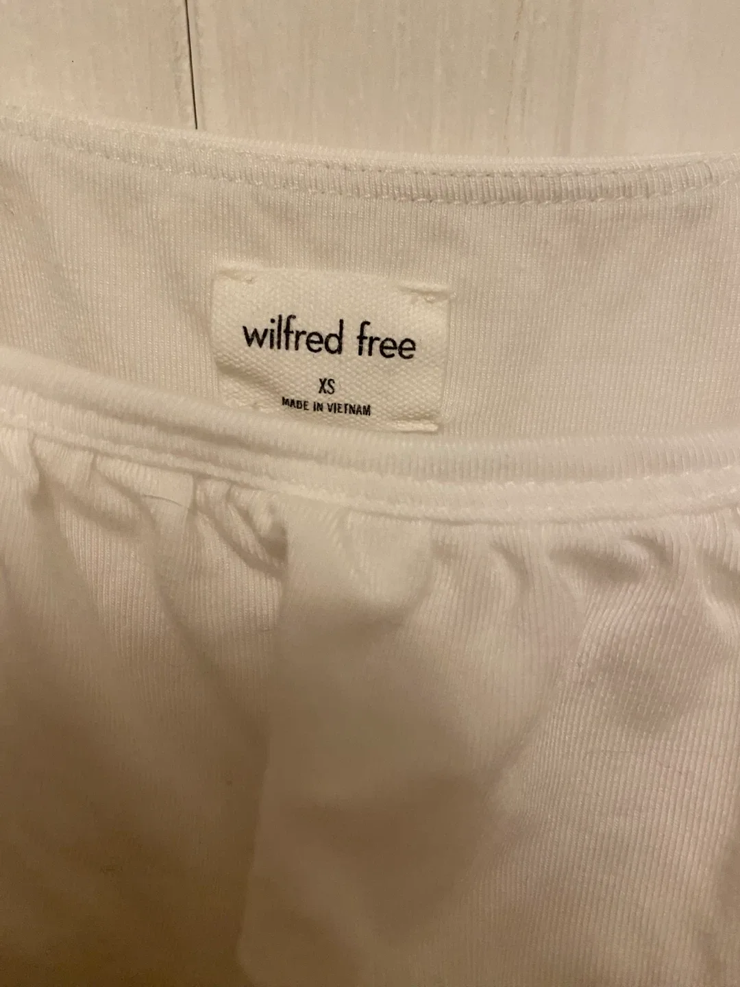 Wilfred Free White Tank Top - Size XS image indicator(3)