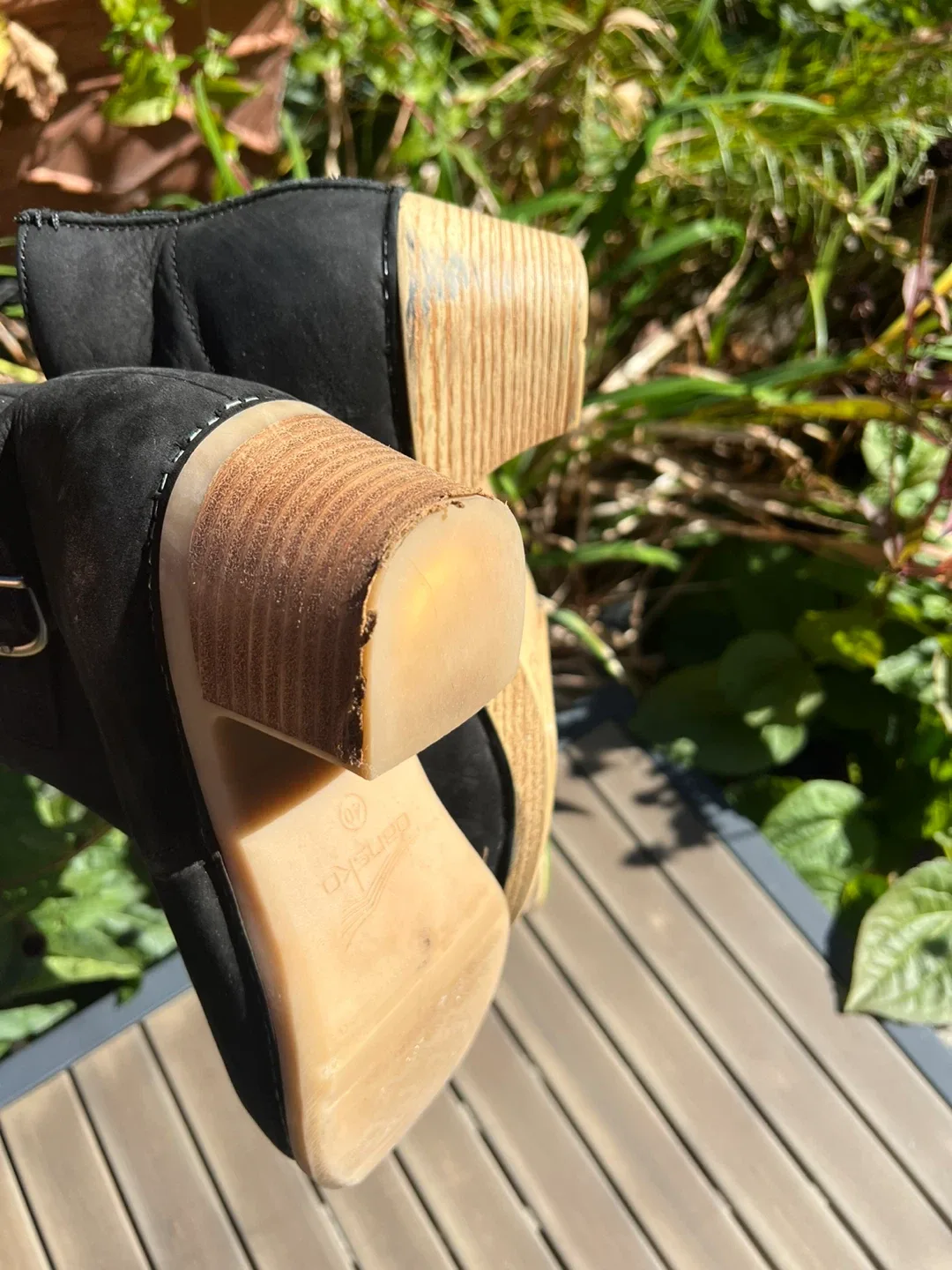 DANSKO Black Leather Ankle Boots, Size 40 image indicator(5)