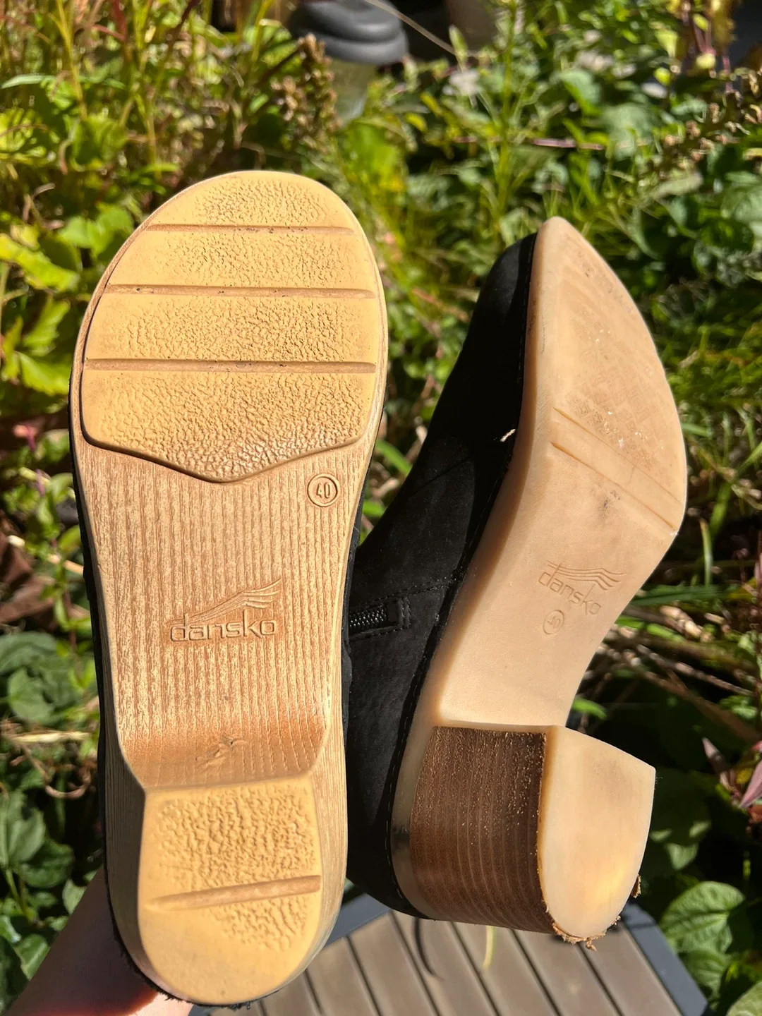 DANSKO Black Leather Ankle Boots, Size 40 image indicator(6)