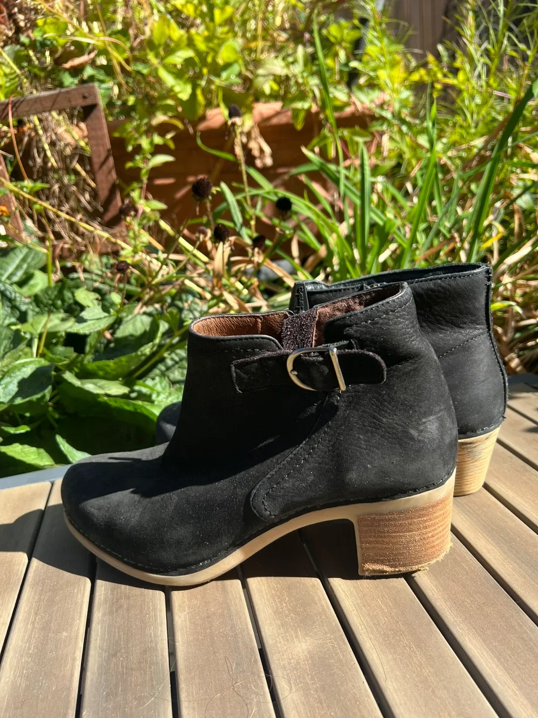 DANSKO Black Leather Ankle Boots, Size 40 image indicator(4)