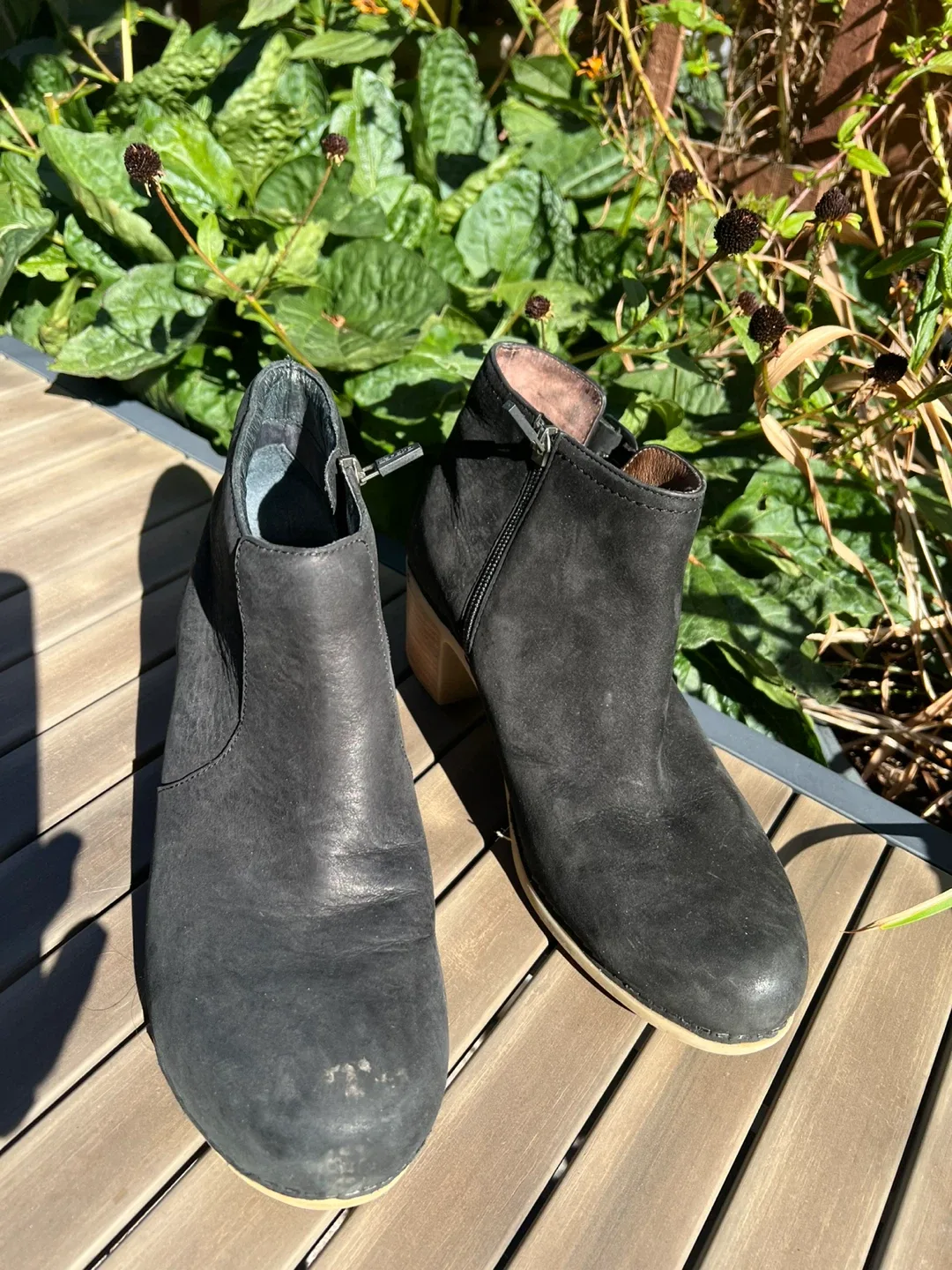 DANSKO Black Leather Ankle Boots, Size 40 image indicator(3)