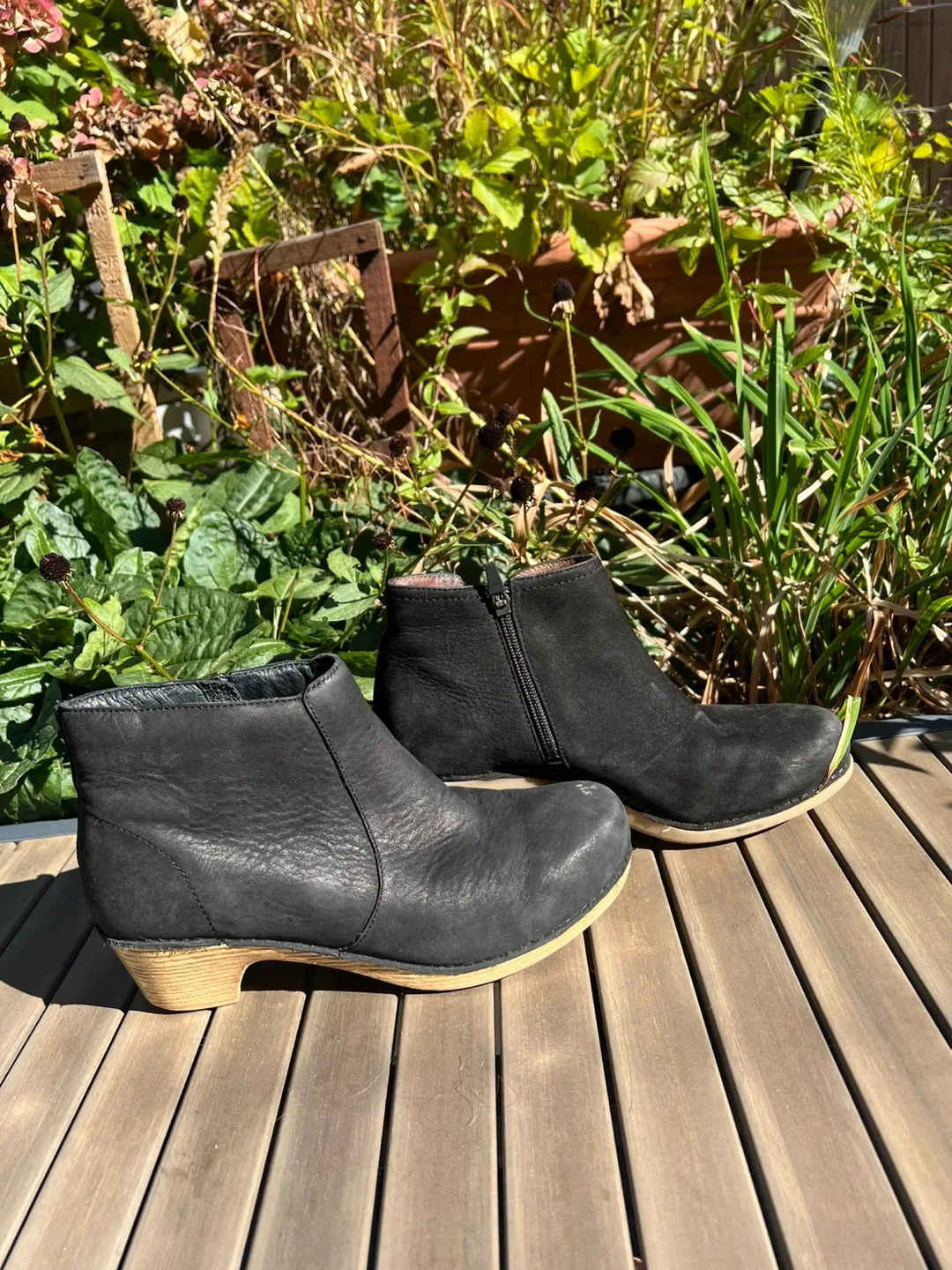 DANSKO Black Leather Ankle Boots, Size 40 image indicator(7)