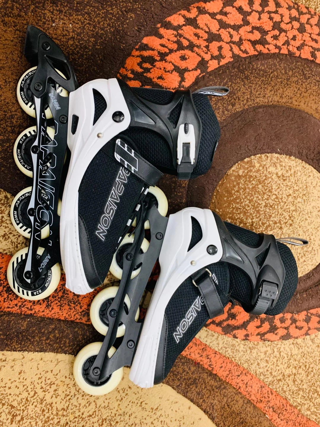 PAPASON Inline Skates - Black & White - photo 3