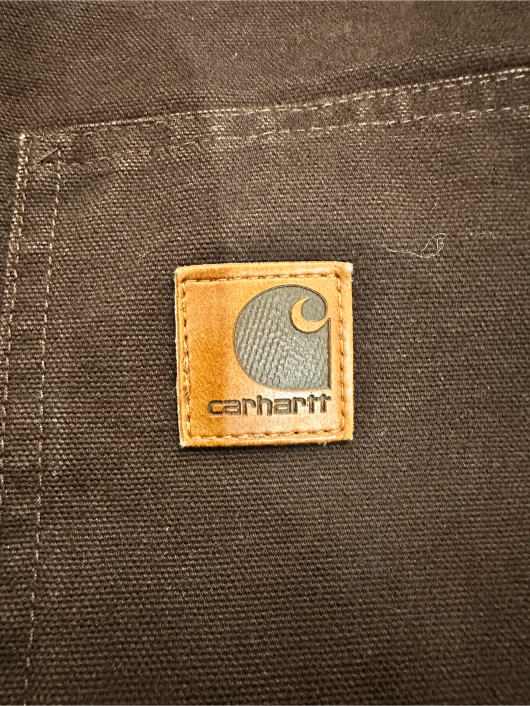Carhartt J22 DKB Duck Quilted Jacket - Large Tall - photo 3