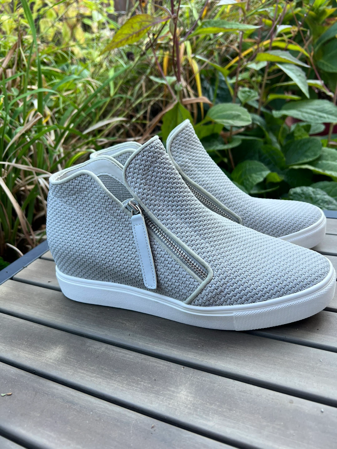 Steve Madden Click Wedge Sneakers - Size 9M - photo 5