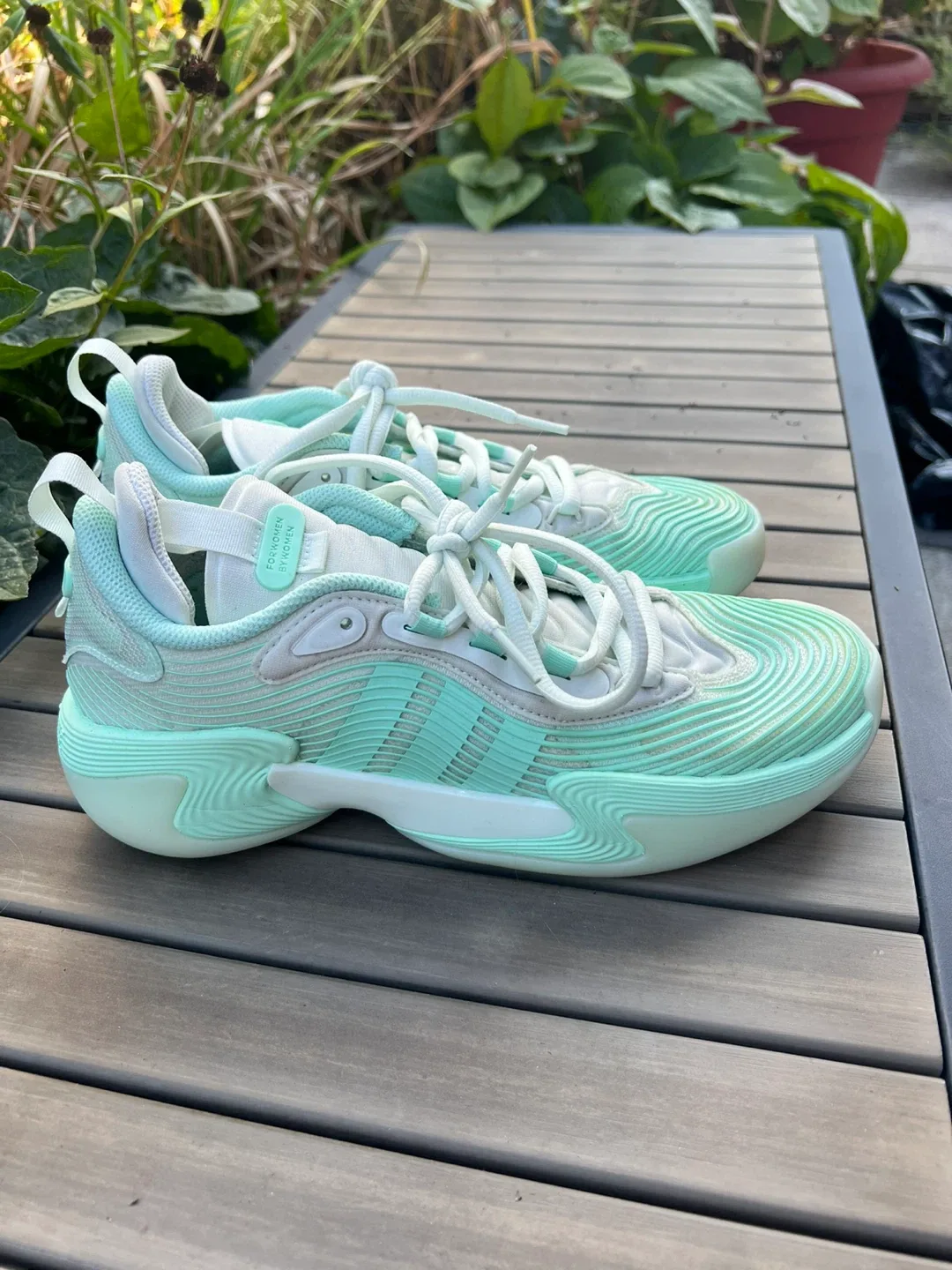 Adidas Crazy Infinity Women's Shoes - 8 Mint Green image indicator(4)
