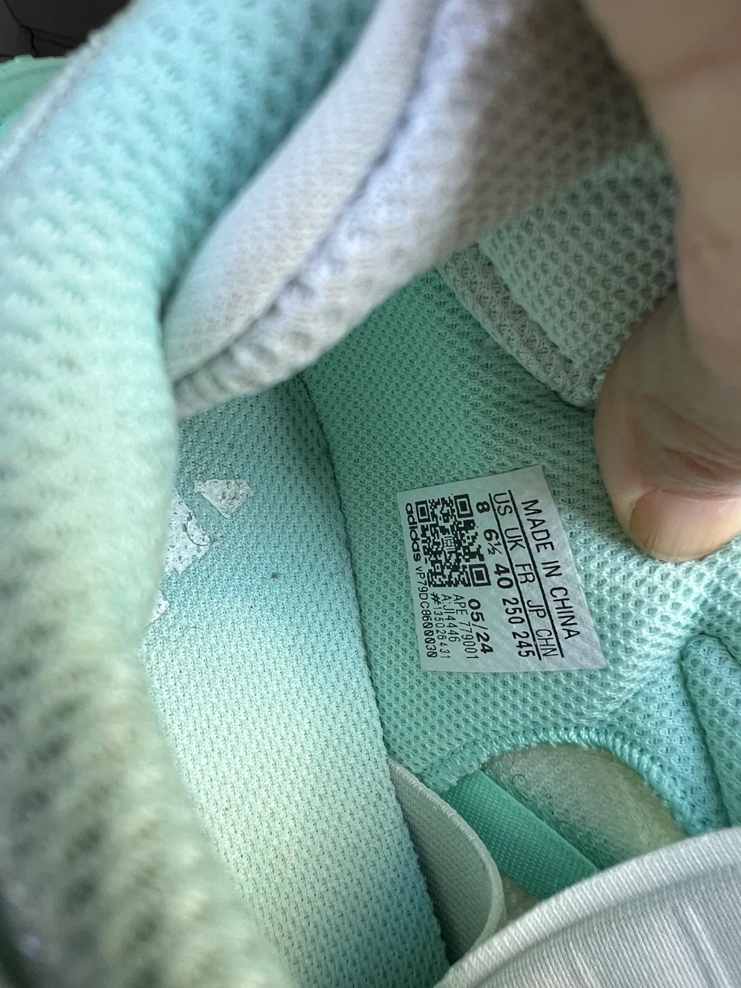 Adidas Crazy Infinity Women's Shoes - 8 Mint Green image indicator(6)