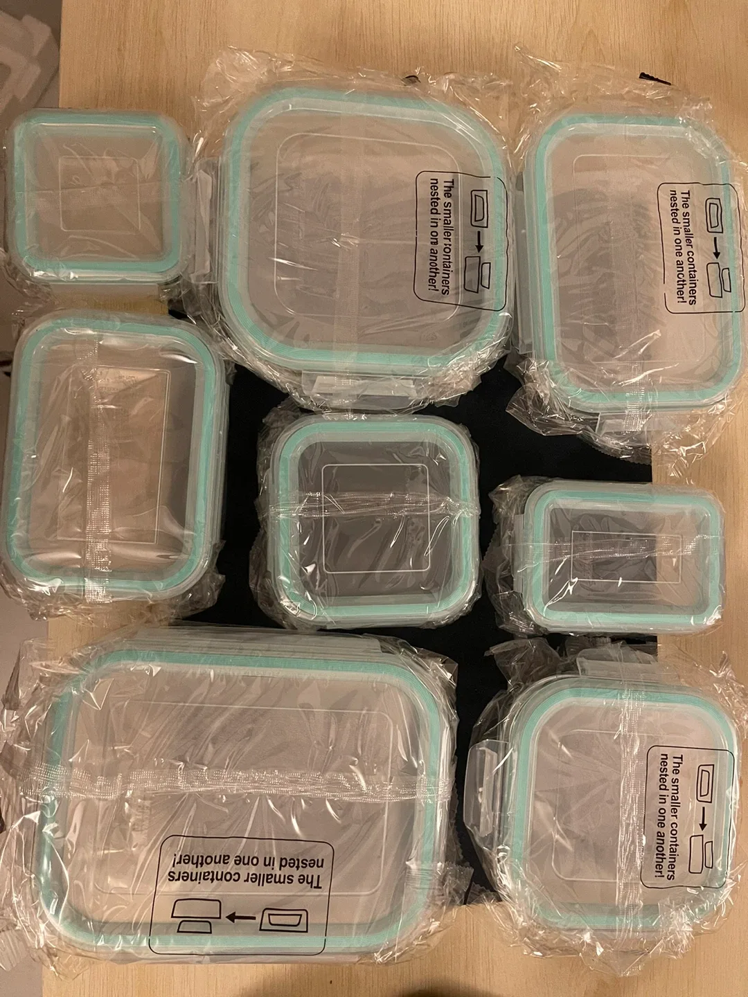 16pcs Leakproof Glass Food Storage Containers (orig.$33) image indicator(8)