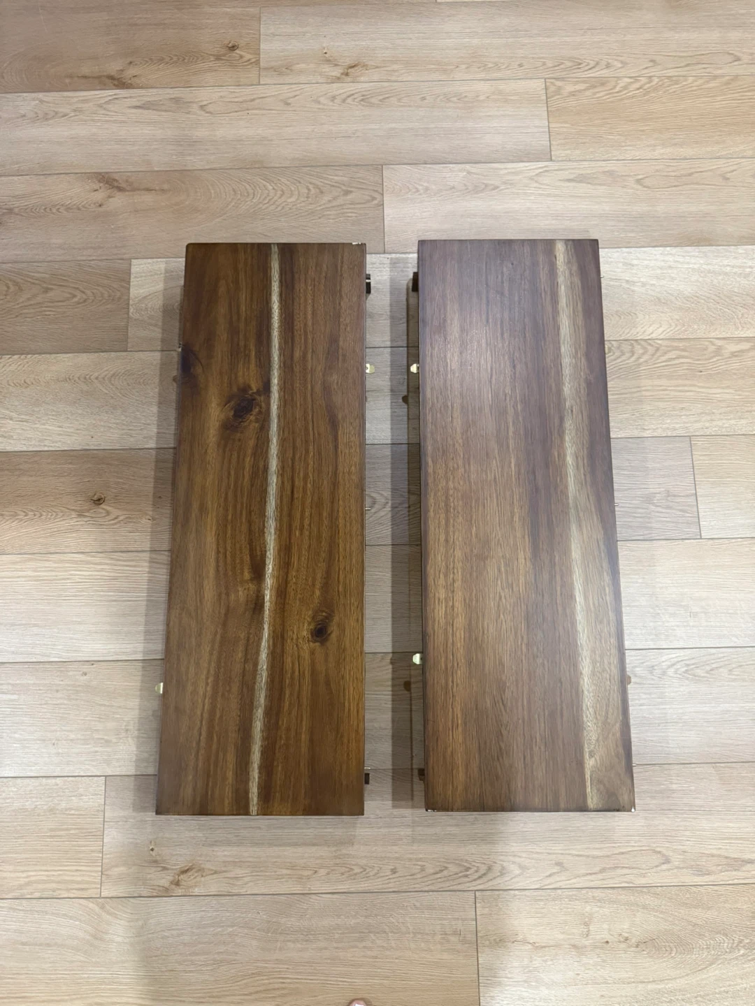 Wood Kitchen Table with Leafs - photo 4