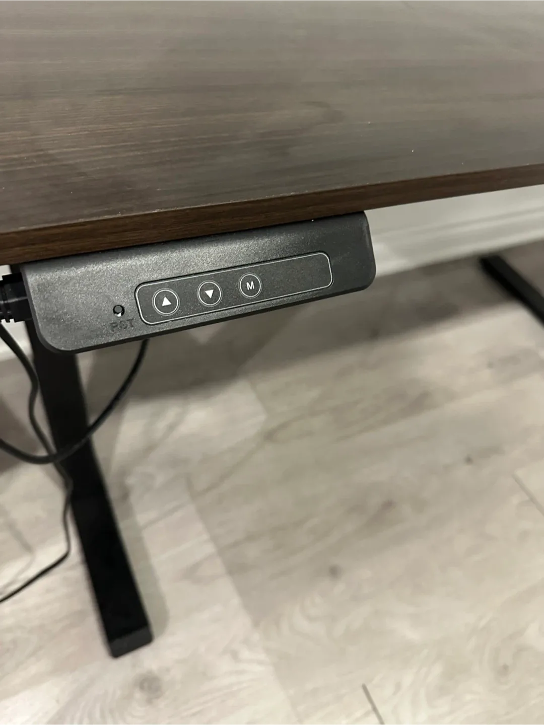 Adjustable Height Standing Desk - Brown image indicator(2)