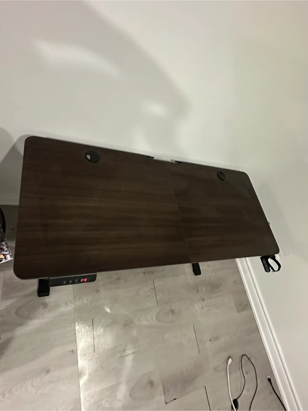 Adjustable Height Standing Desk - Brown image indicator(3)