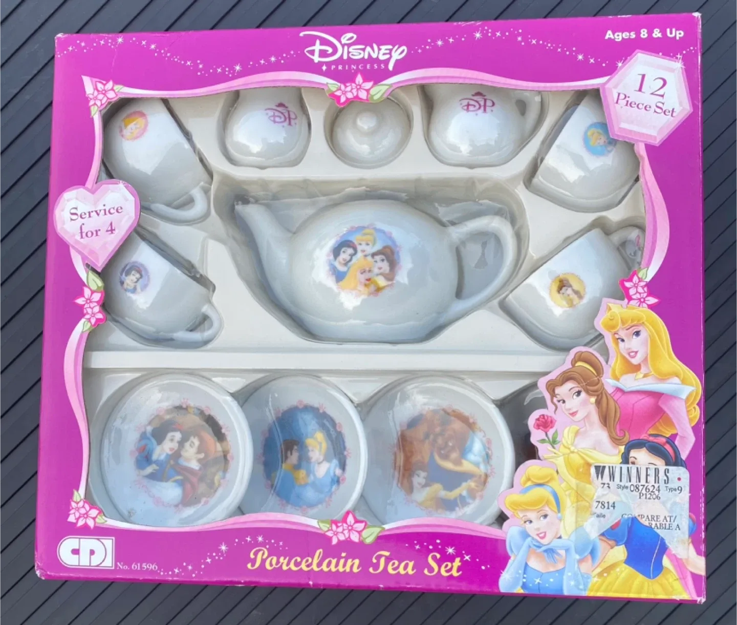 Disney Princess Porcelain Tea Set - 12 Piece thumbnail