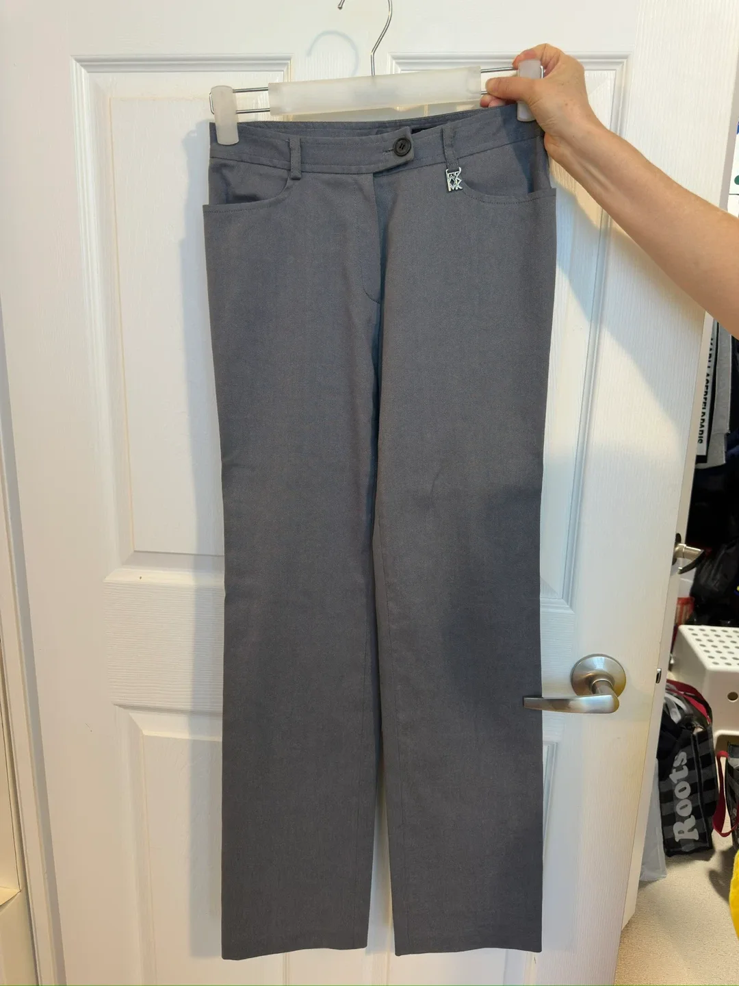 Grey Ladies' Suit Set (Pants & Blazer) image indicator(2)