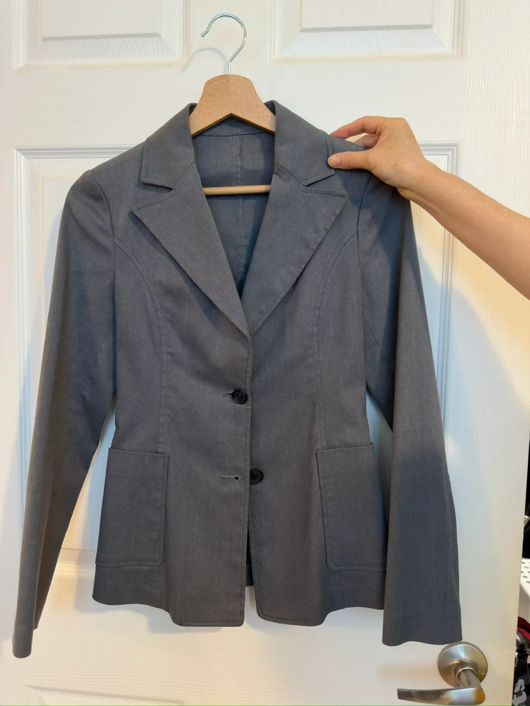 Grey Ladies' Suit Set (Pants & Blazer) thumbnail