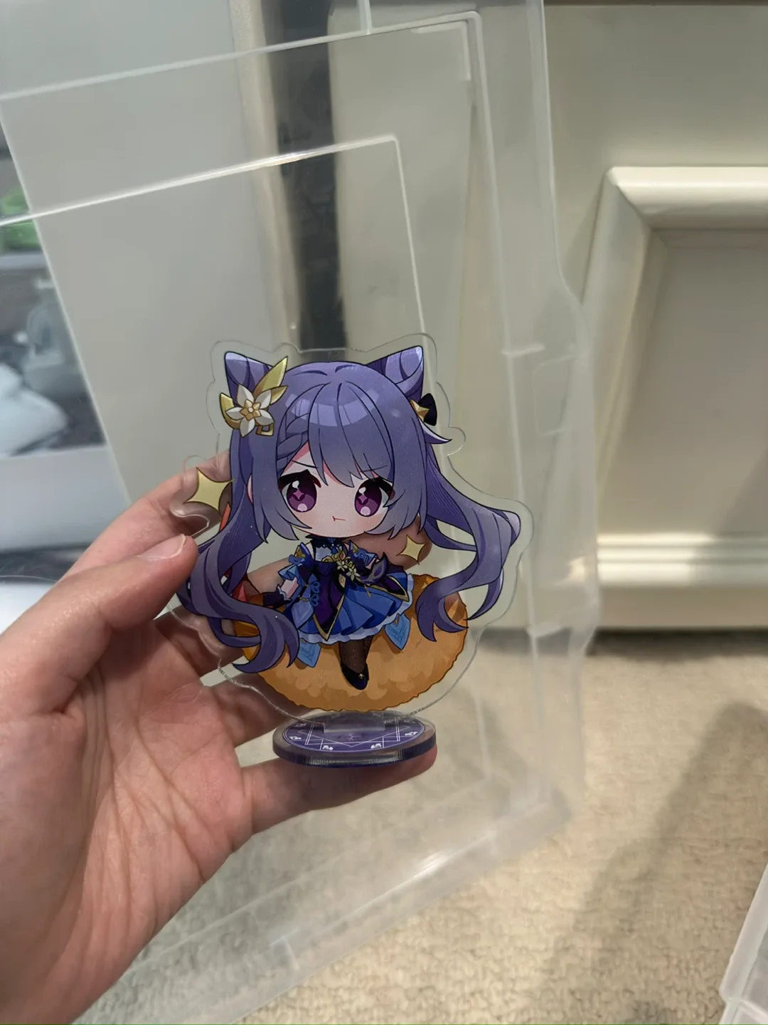 Genshin Impact Keqing Acrylic Stand Figure thumbnail