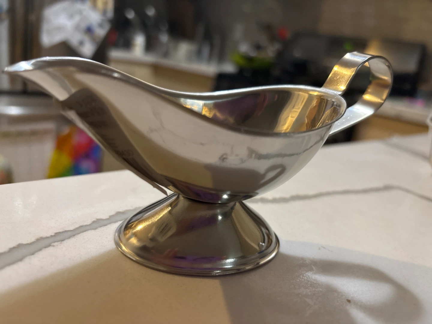 Gravy Boat - Stainless Steel 3 Oz - photo 3