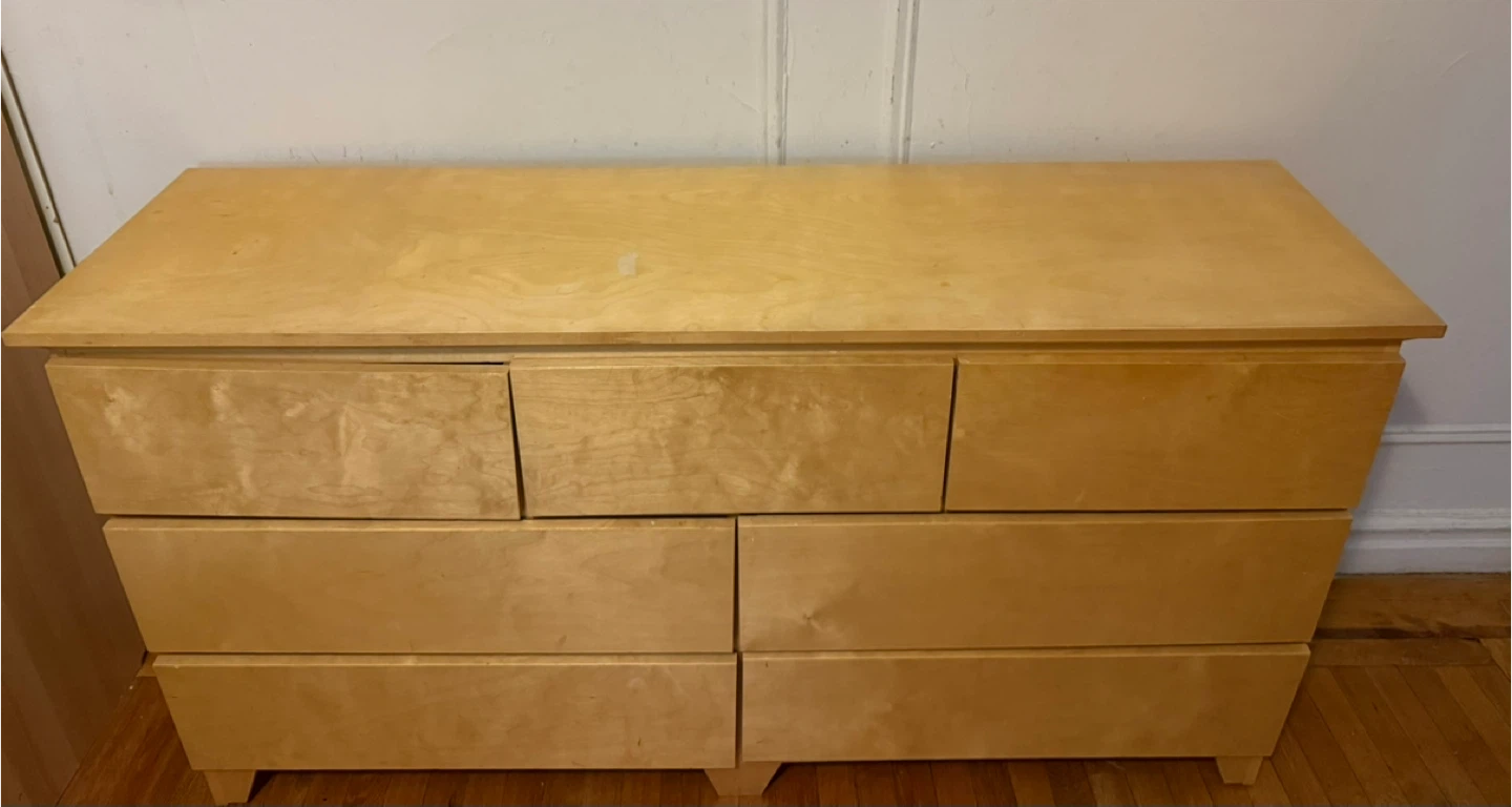 Wooden 7-Drawer Dresser - photo 2