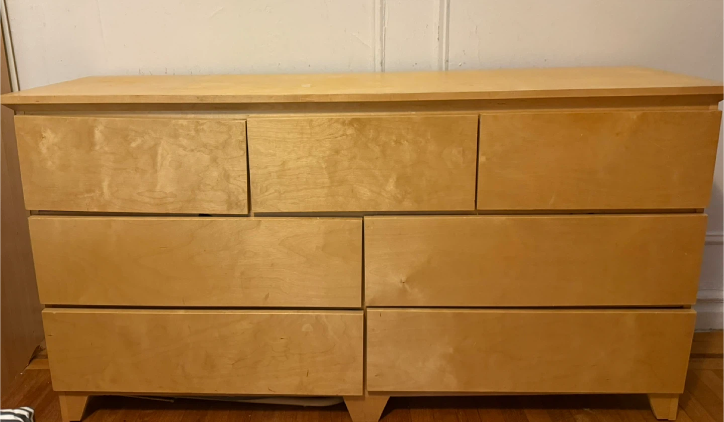 Wooden 7-Drawer Dresser - photo 3