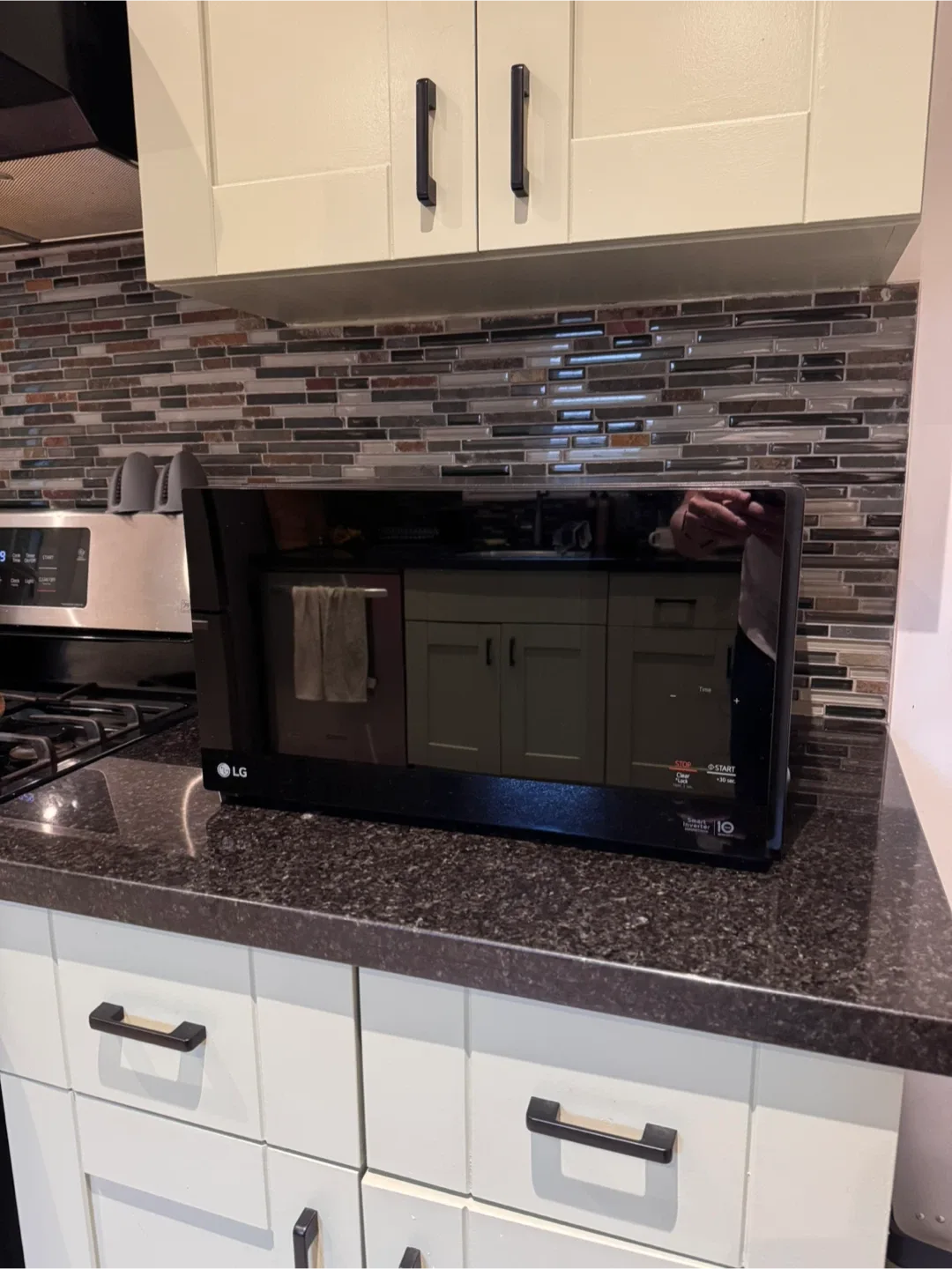 LG NeoChef Countertop Microwave - Black thumbnail
