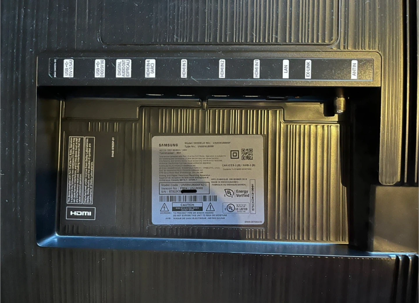 Samsung UN55NU8000 55" 4K UHD TV - photo 3