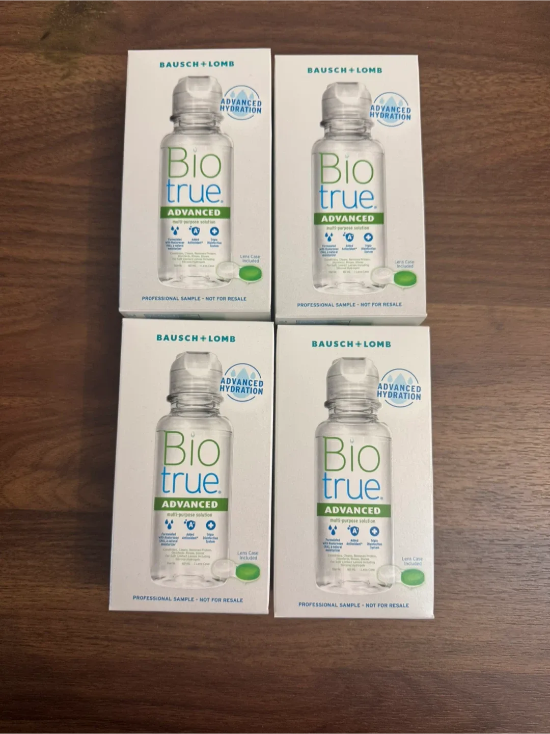 4pcs Bausch + Lomb Biotrue Advanced Multi-Purpose Solution thumbnail