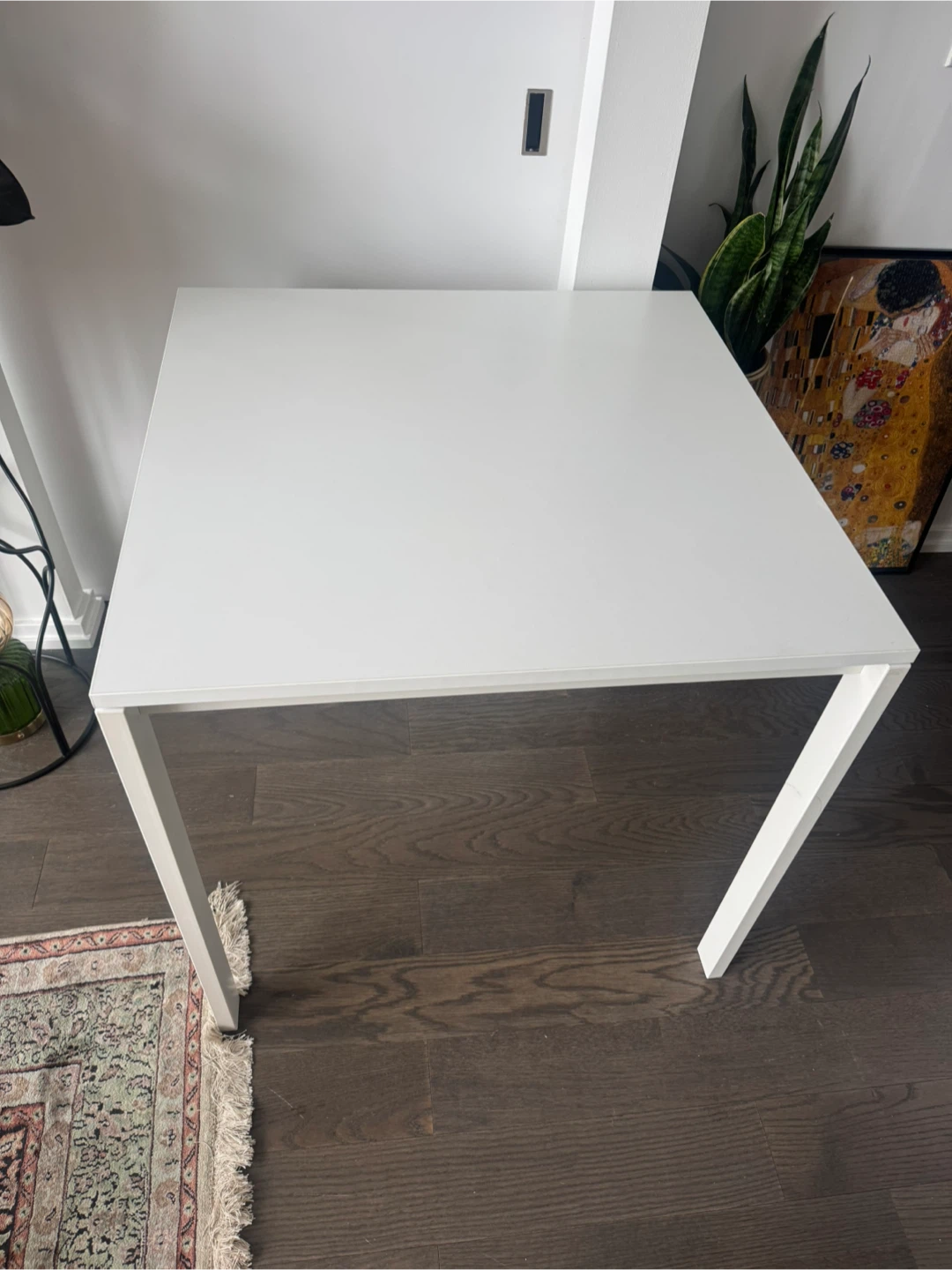IKEA Melltorp White Table - 29 1/2x29 1/2" - photo 2