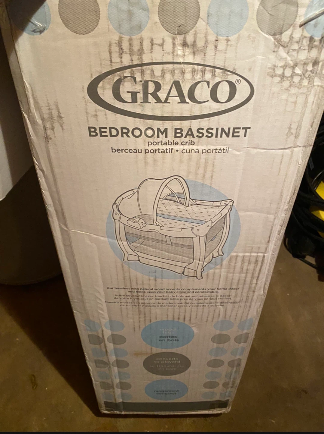 Graco Bedroom Bassinet Portable Crib - photo 2