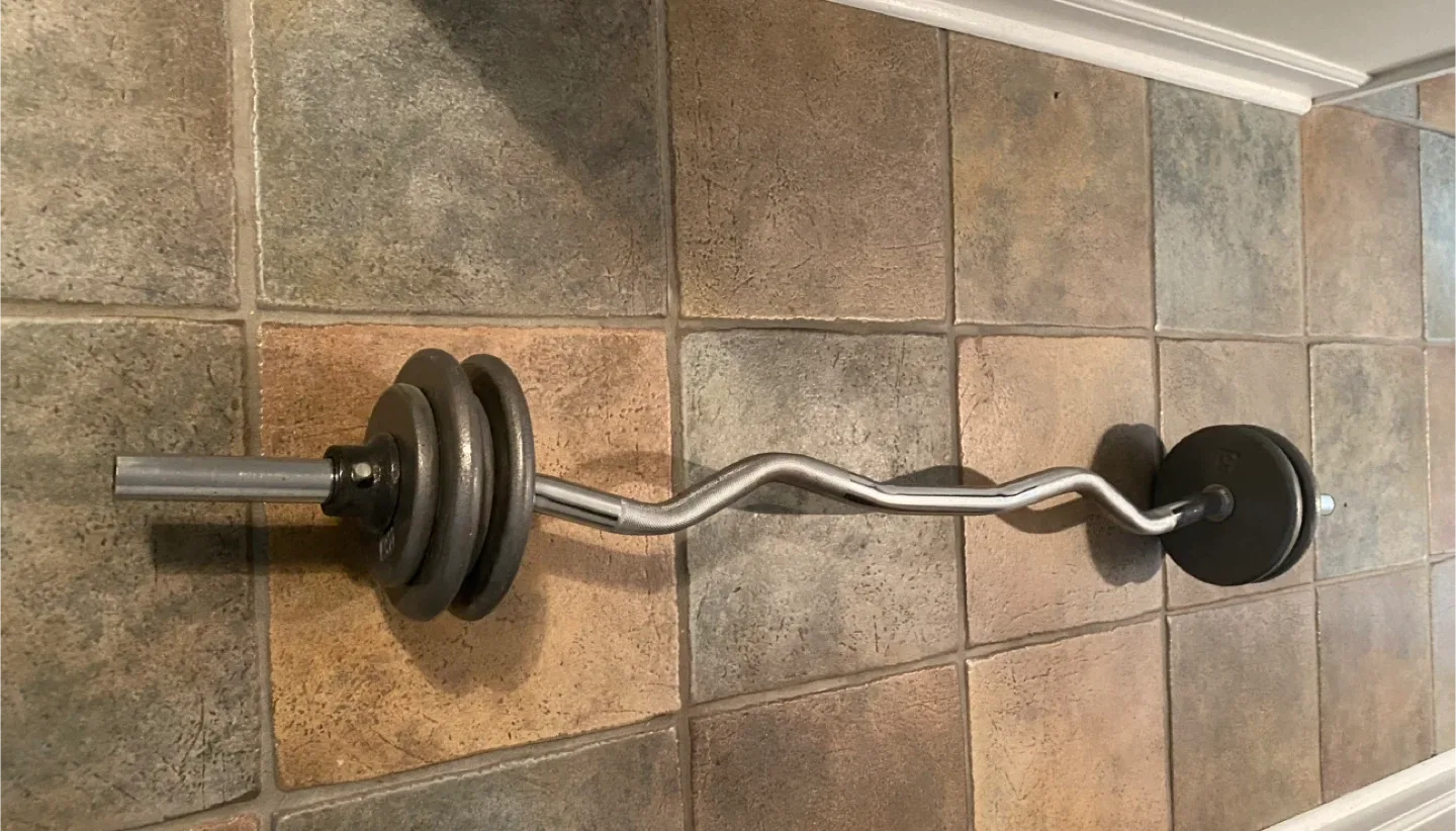 Weight Plates & Barbell Set image indicator(9)