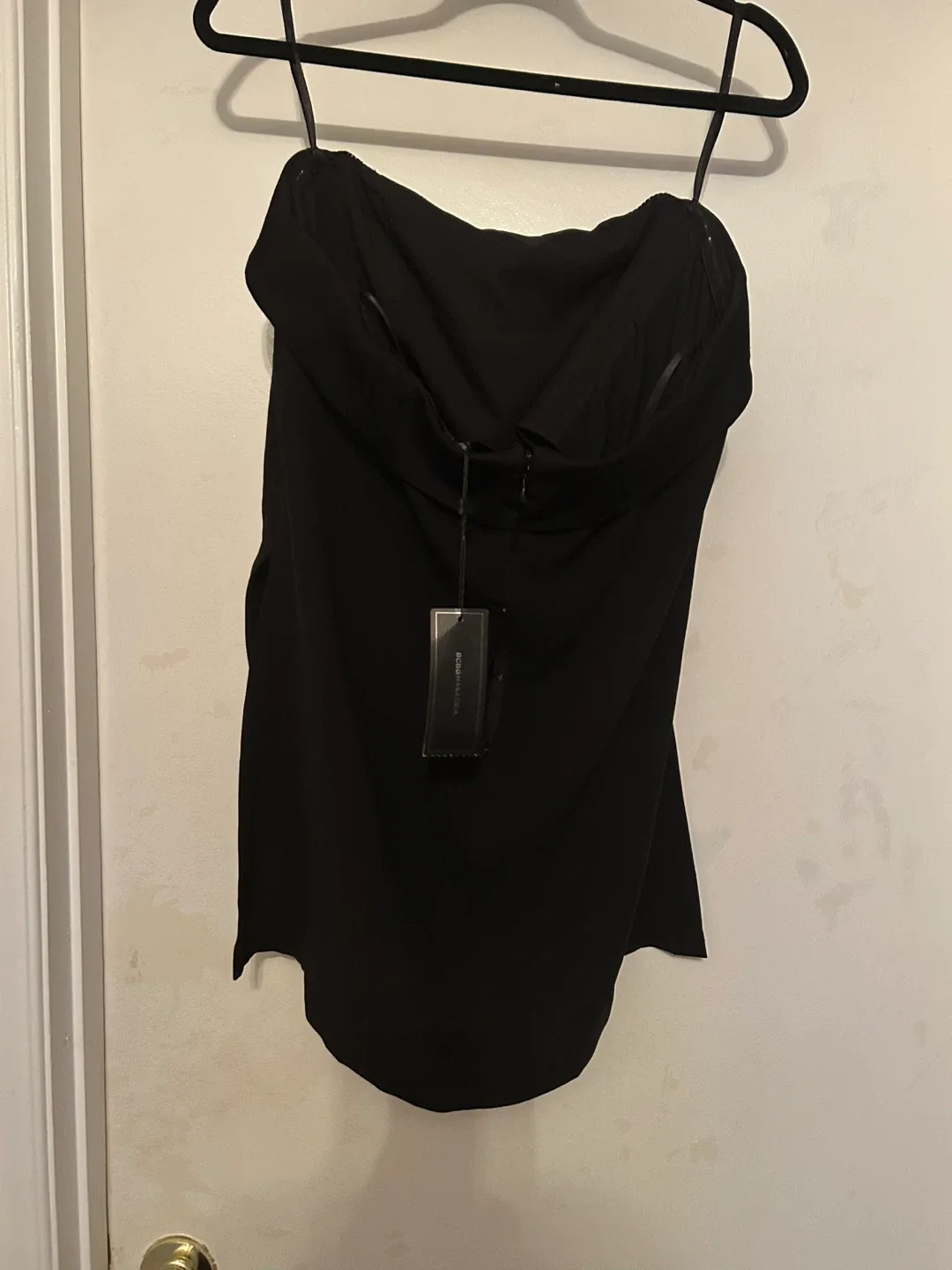 BCBGMAXAZRIA Black Lea Top - Size L image indicator(2)