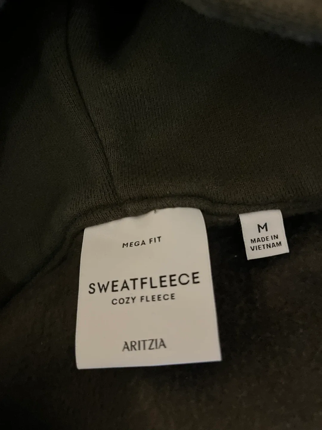 Aritzia Sweatfleece Cozy Fleece Mega Fit Hoodie - M image indicator(4)