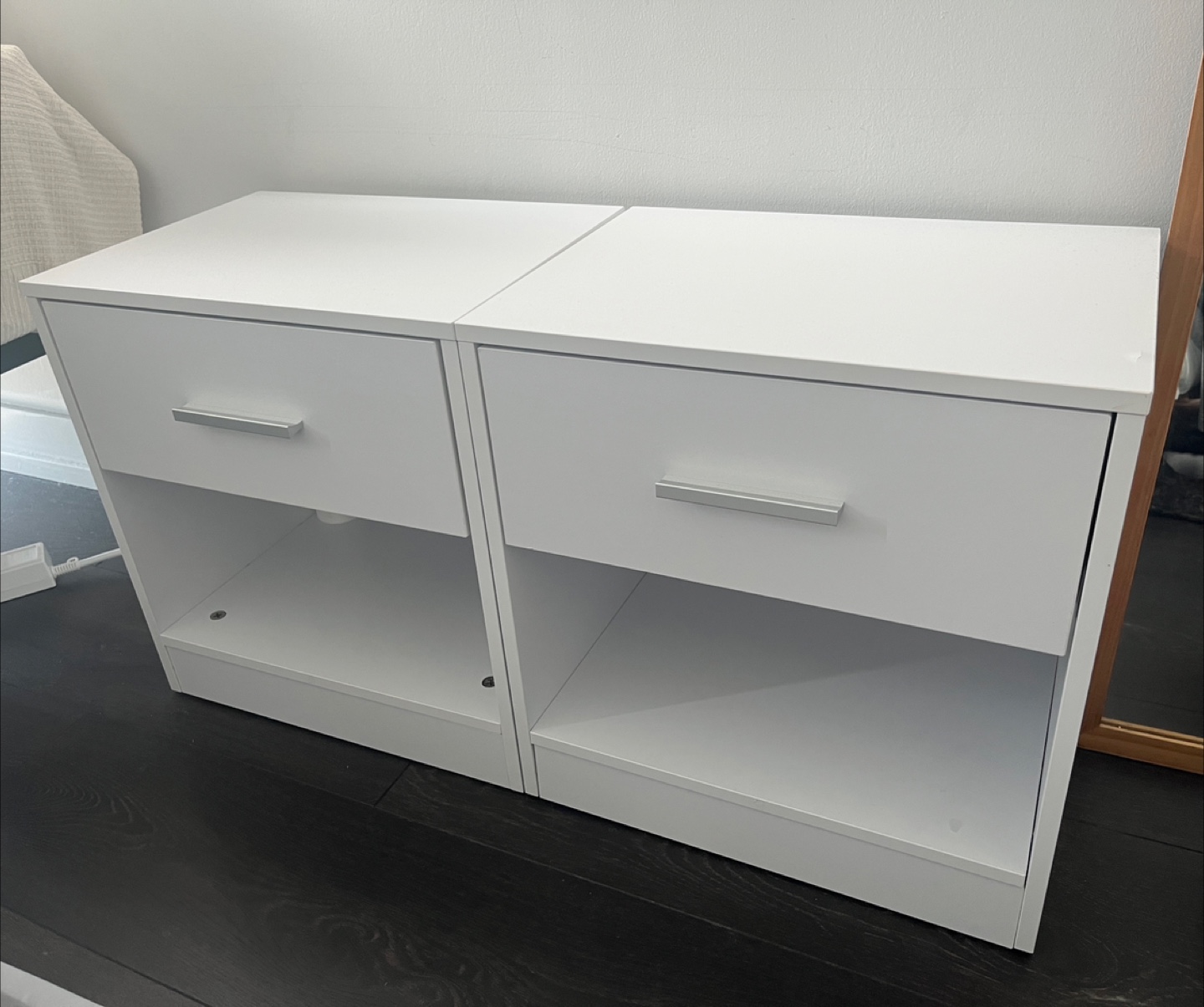 VASAGLE White Two Drawers(Really Good Condition!)