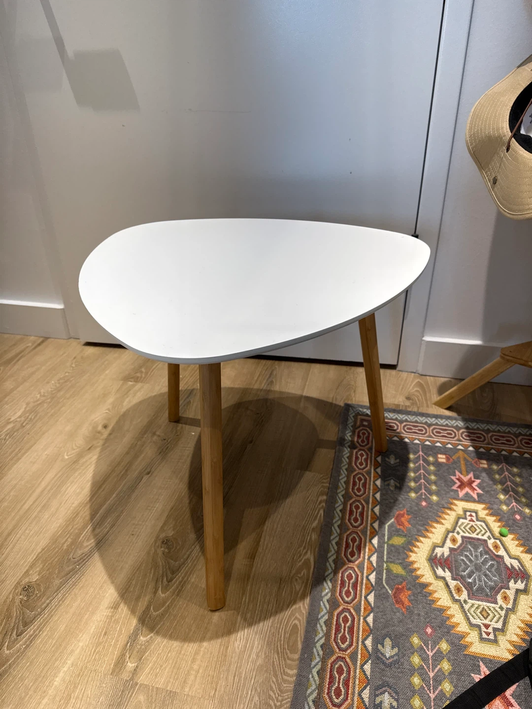 White Modern Side/ coffee Table