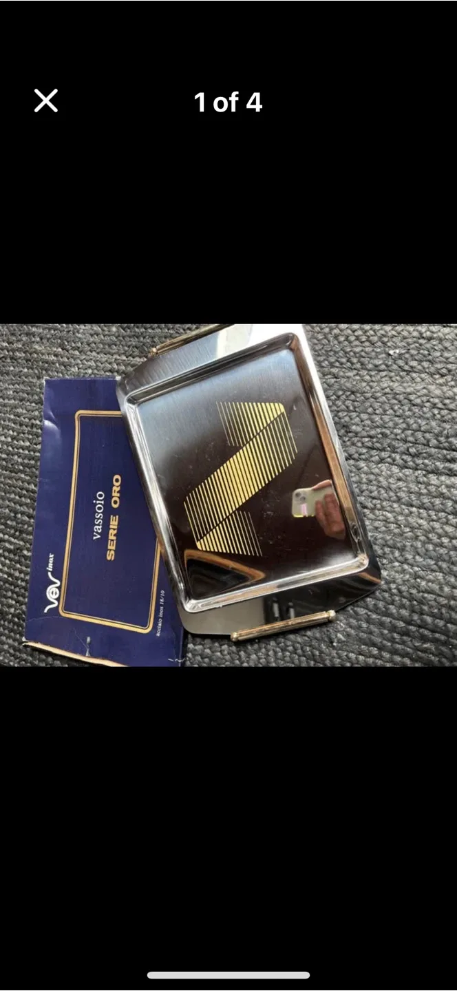 Trays NEW in box/Vev Inox Vassolo Serie Oro Tray image indicator(4)