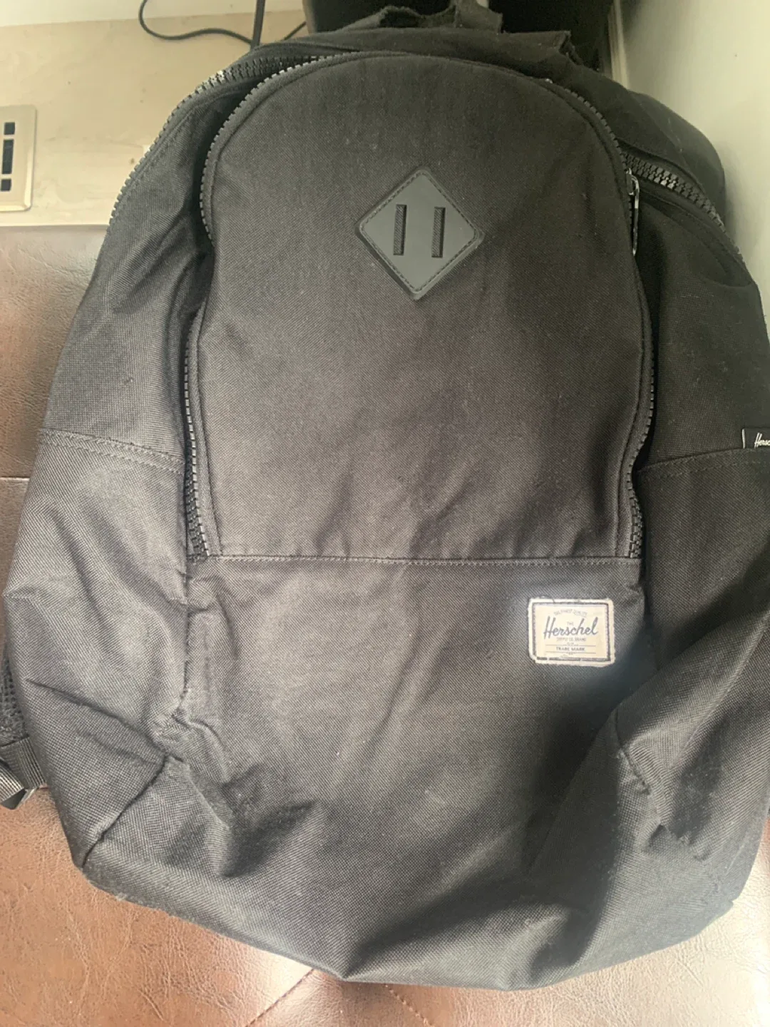 Herschel Black Backpack thumbnail
