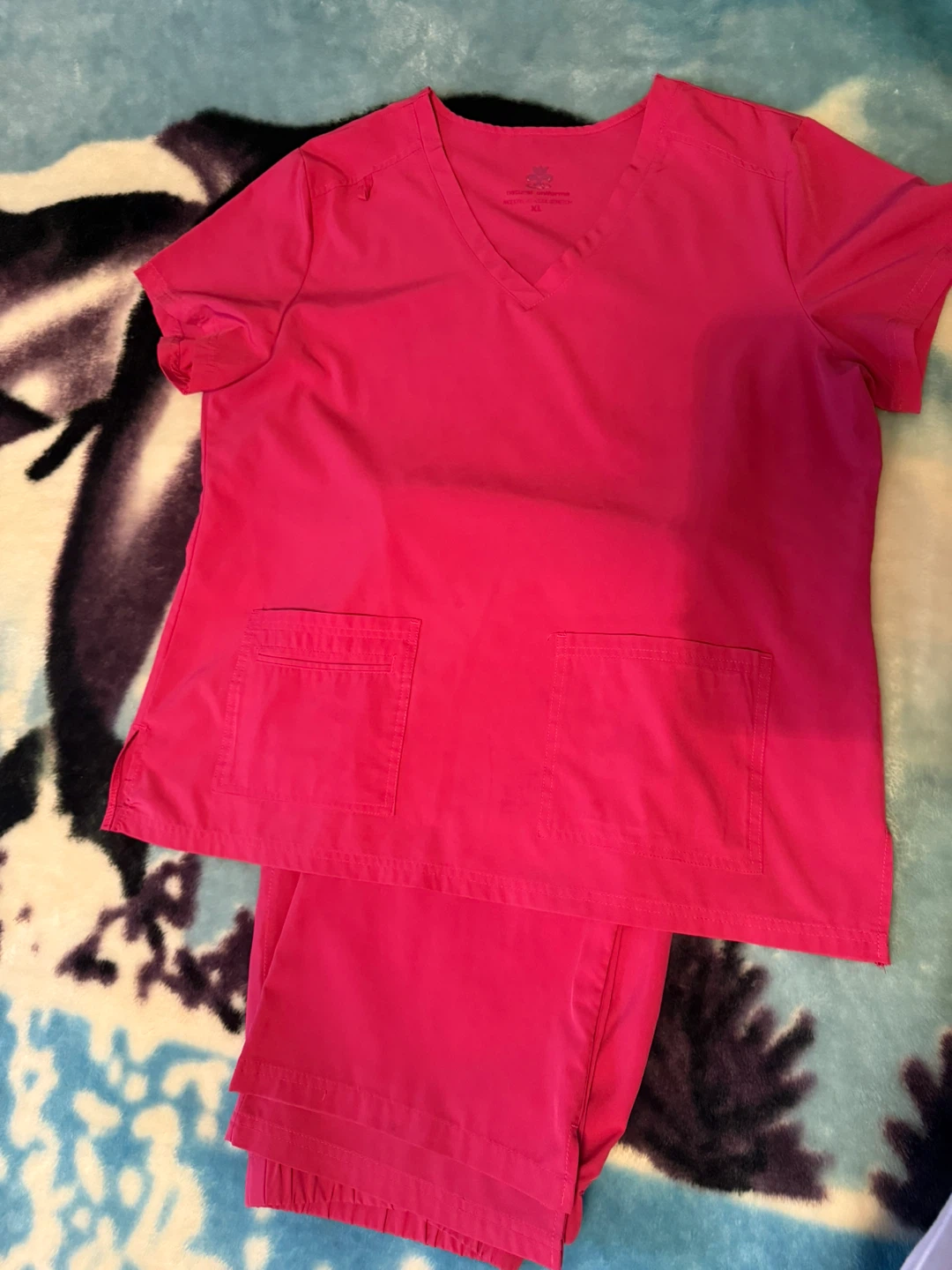 Natural Uniforms Hot Pink Scrub Set - XL - photo 3