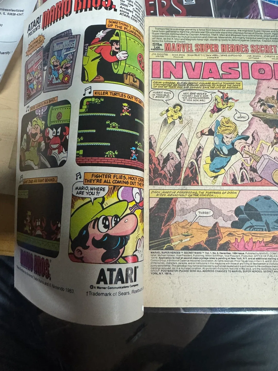 Marvel Super Heroes Secret Wars #8 Comic Book image indicator(2)