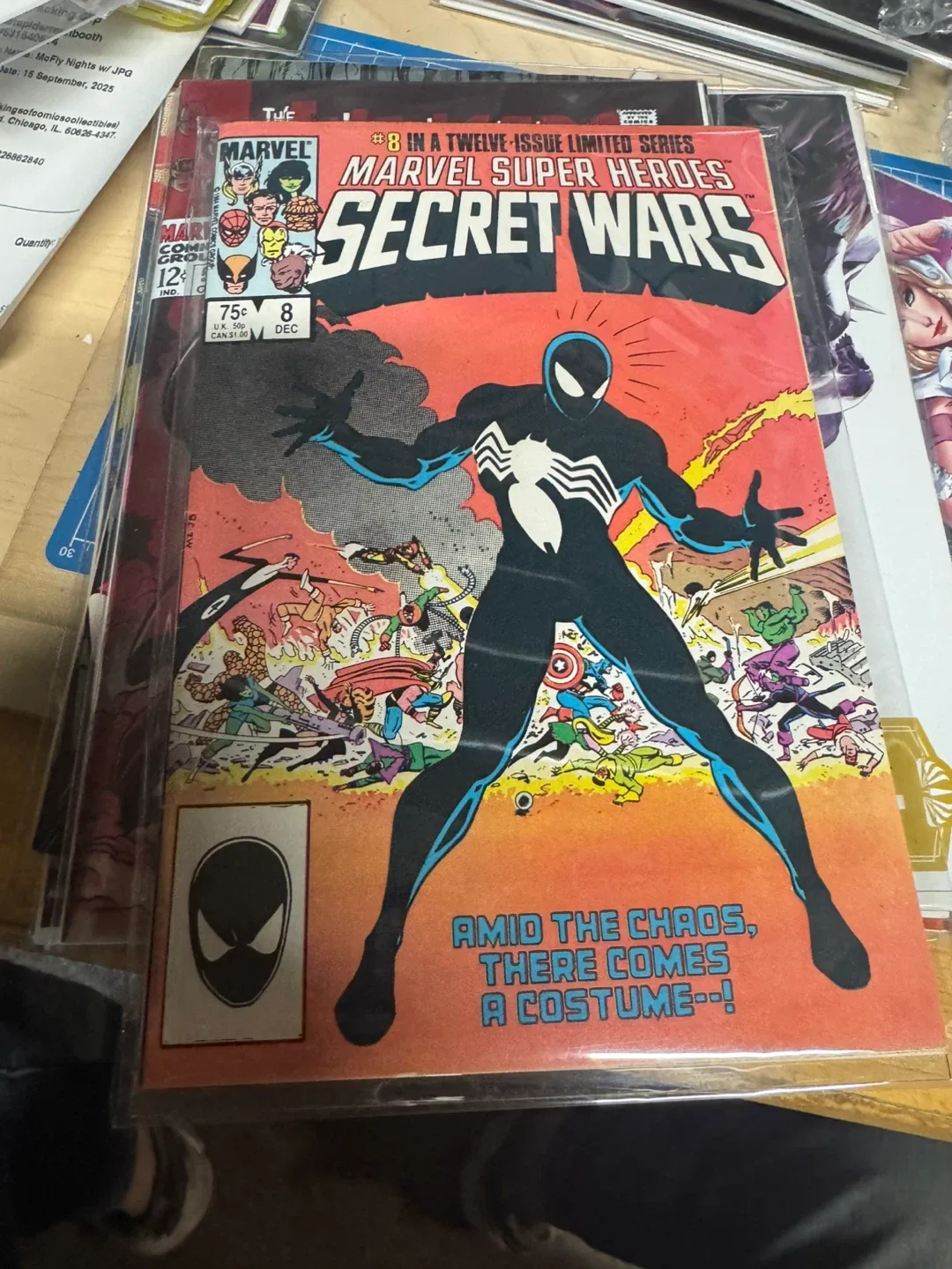 Marvel Super Heroes Secret Wars #8 Comic Book image indicator(5)