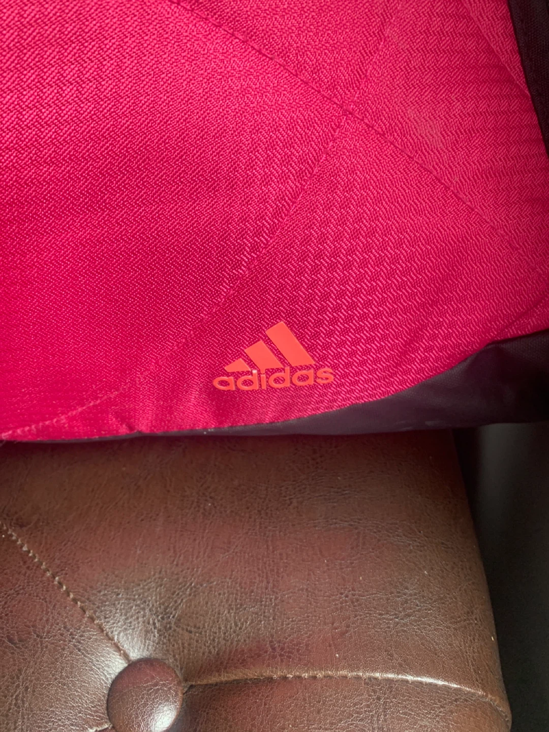 Adidas Pink/Black Gym Bag - photo 2