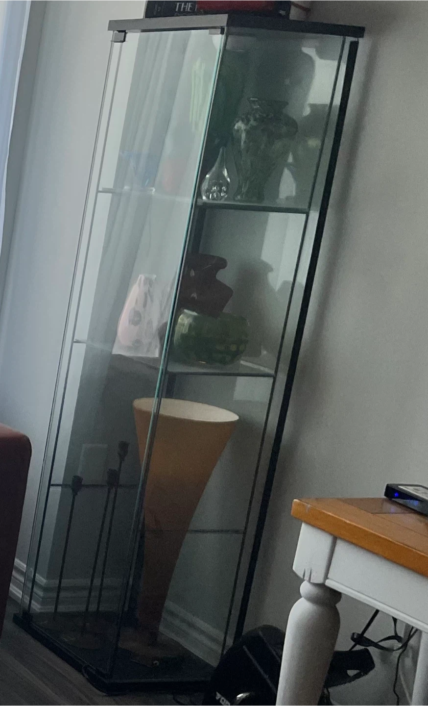 IKEA Detolf Glass Cabinet