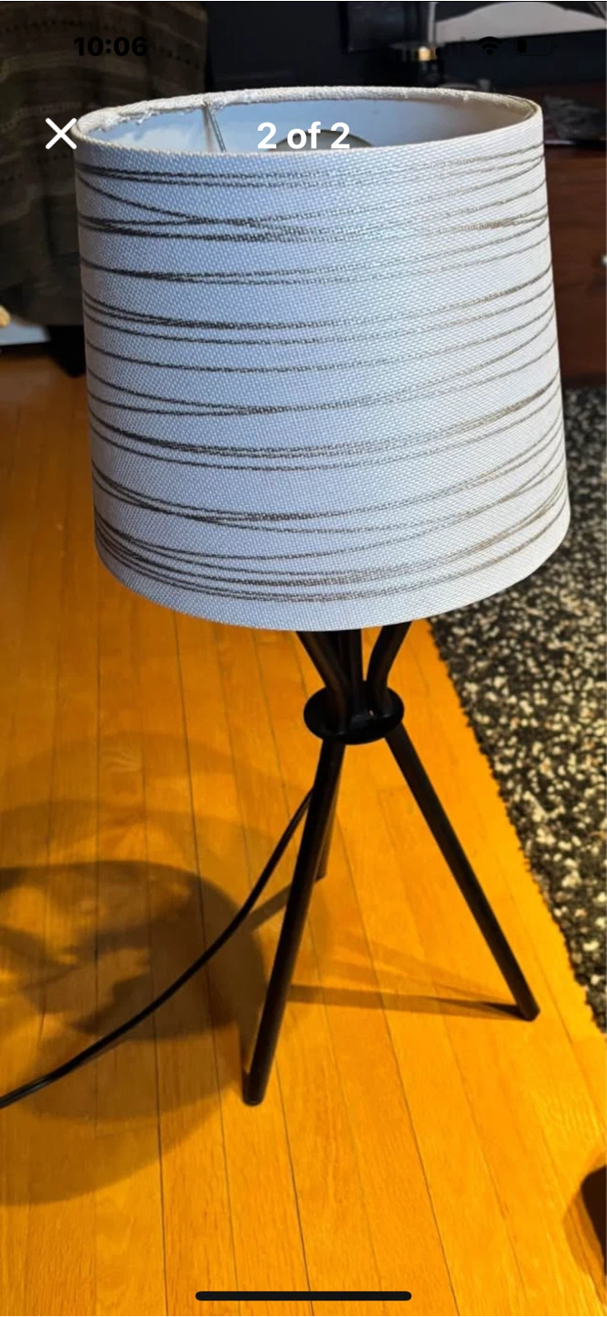 Tripod Table or floor Lamp