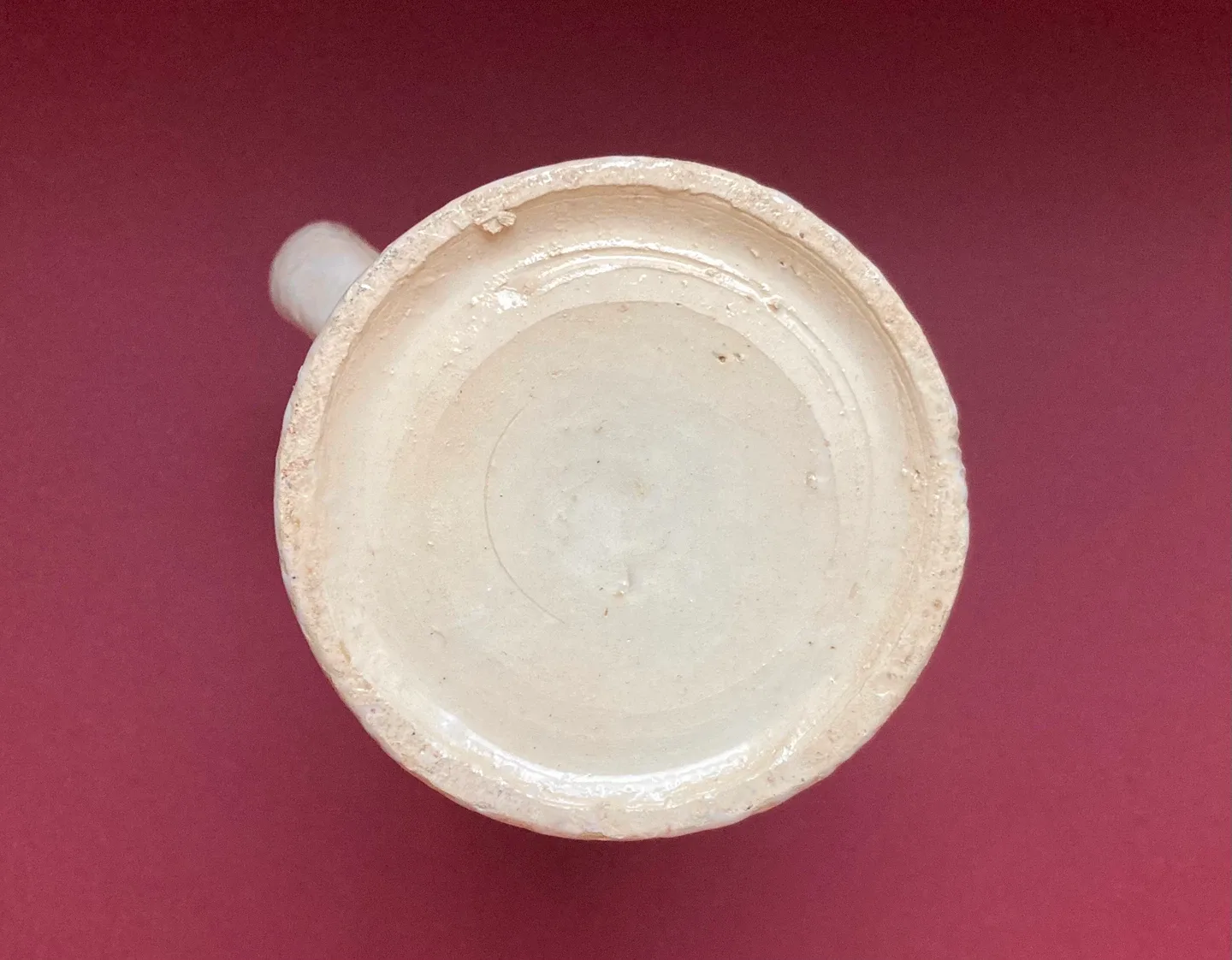 Vintage MCM Pitcher with painted donkey image indicator(6)