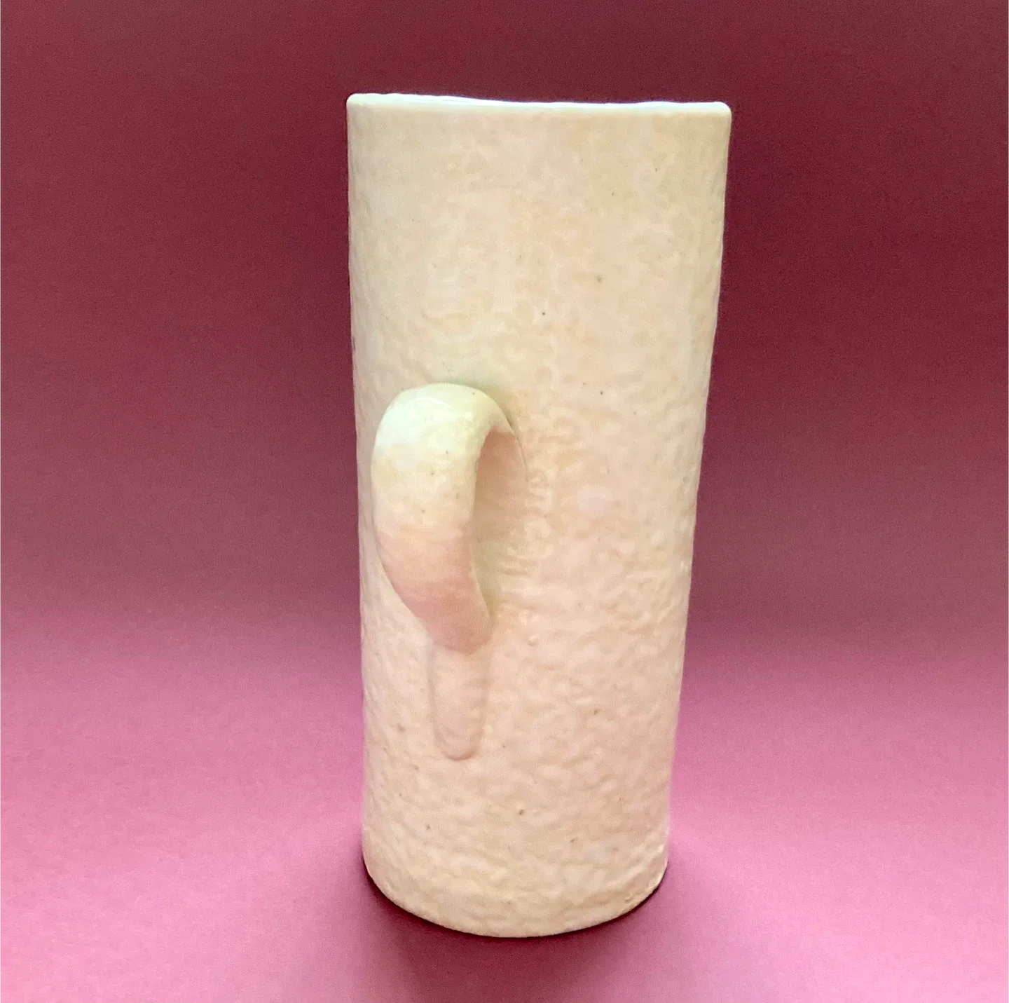 Vintage MCM Pitcher with painted donkey image indicator(4)