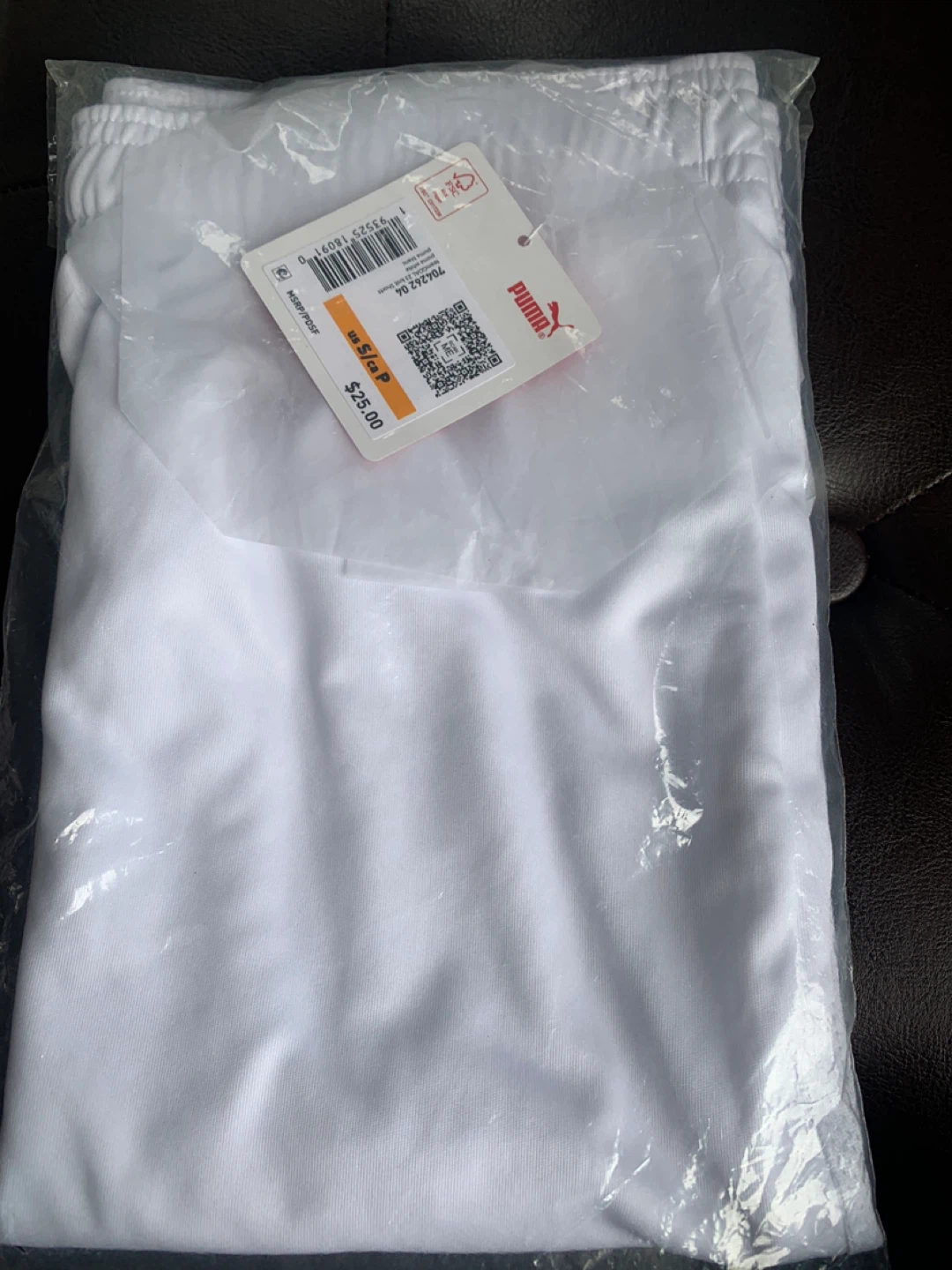 New Puma Teamgoal 23 Knit Shorts - White, Size S