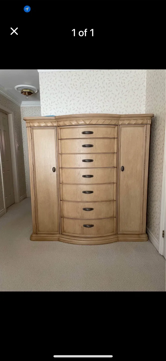 Wooden Armoire Wardrobe thumbnail