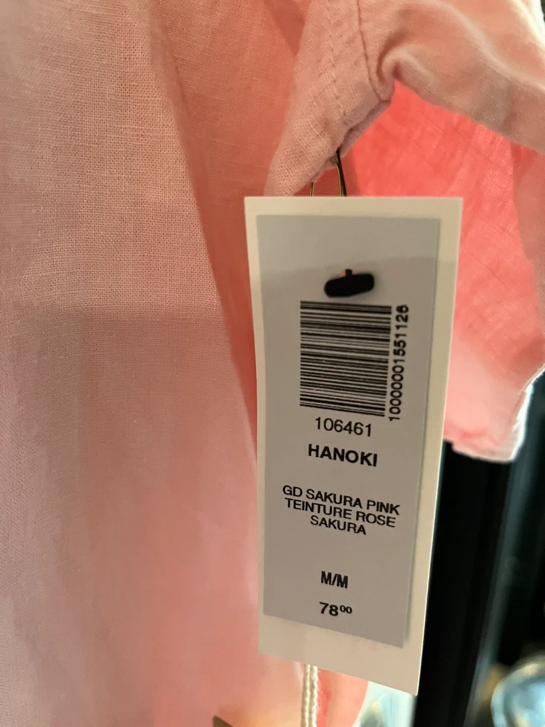 NEW Aritzia Hanoki Sakura Pink Blouse - Size M image indicator(3)