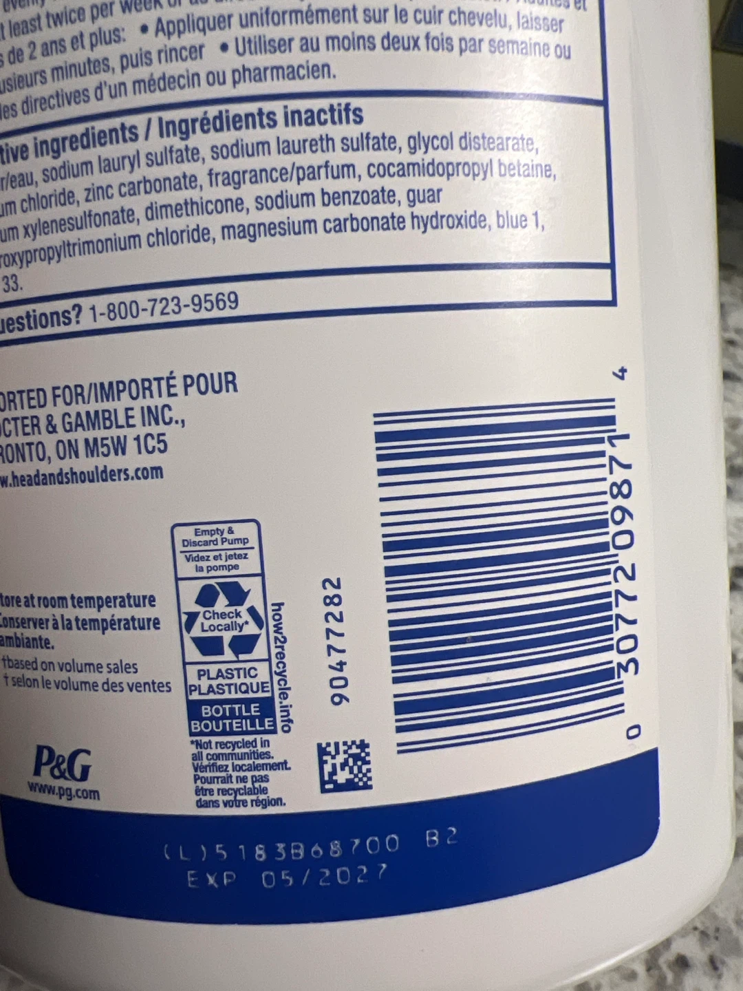 Head & Shoulders Classic Clean Dandruff Shampoo 950ml - photo 2